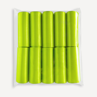 Satinband für Stuhlhusse hellgrün 10 cm x 2,75 m 10er Set
