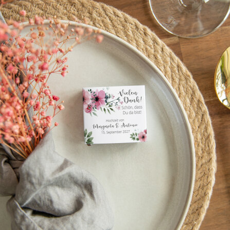 Banderole Mini Schokolade "Bohemian Summer" online selbst gestalten