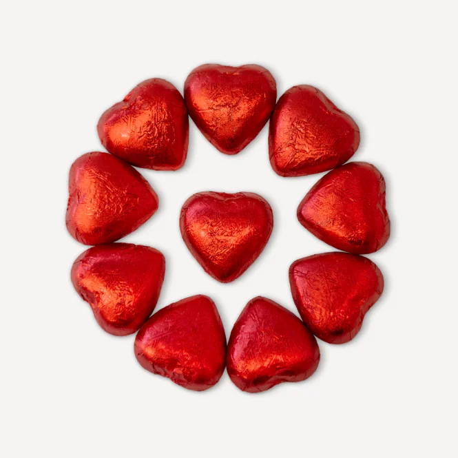 10 x Lindt Herz rot