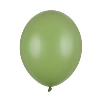 Luftballons Hochzeit rosmaringrün 10 Stück