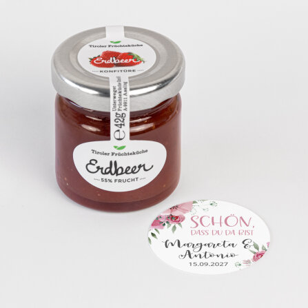 Tiroler Früchteküche Erdbeer Konfitüre "Bohemian Summer“ online selbst gestalten