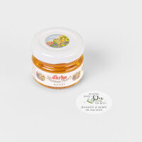 Gastgeschenk Blütenhonig mit Aufkleber "Green Magic" online selbst gestalten