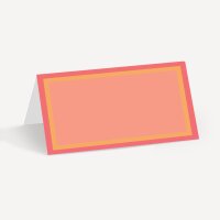 Tischkarte Hochzeit Aufsteller "Color Blocking"
