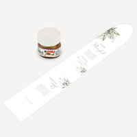 Geschenktäschchen mit Nutella "Blätter Salbei" online selbst gestalten