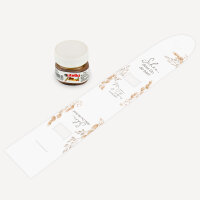 Geschenktäschchen mit Nutella "Trockengras" online selbst gestalten