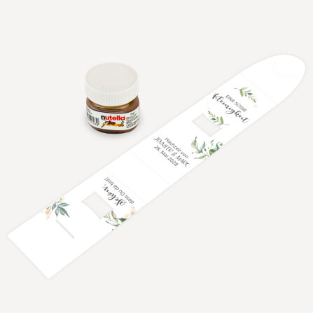 Geschenktäschchen mit Nutella "Green Magic" online selbst gestalten