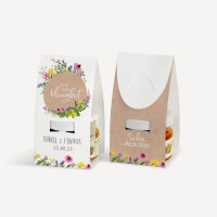 Geschenktäschchen mit Blütenhonig "Wildblumen"