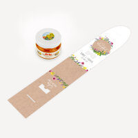 Geschenktäschchen mit Blütenhonig "Wildblumen" online selbst gestalten