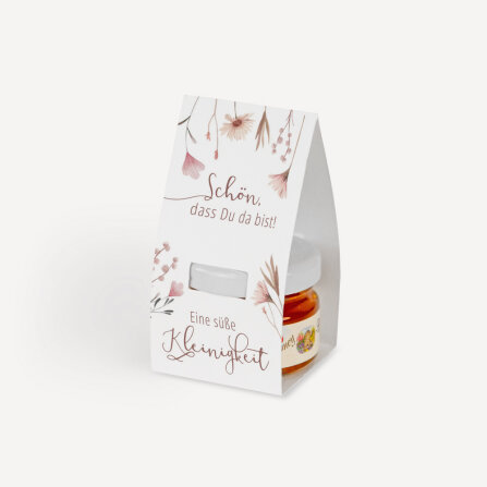 Geschenktäschchen mit Blütenhonig "Wild...