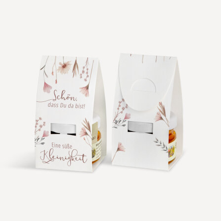 Geschenktäschchen mit Blütenhonig "Wild Flowers" Eine süße Kleinigkeit