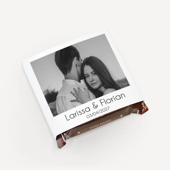 Banderole Mini Schokolade "Polaroid"