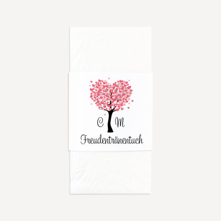 10x Freudentränen Taschentücher...