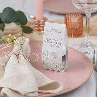 Geschenktäschchen mit Nutella "Wildromantische Blüten" Eine süße Kleinigkeit