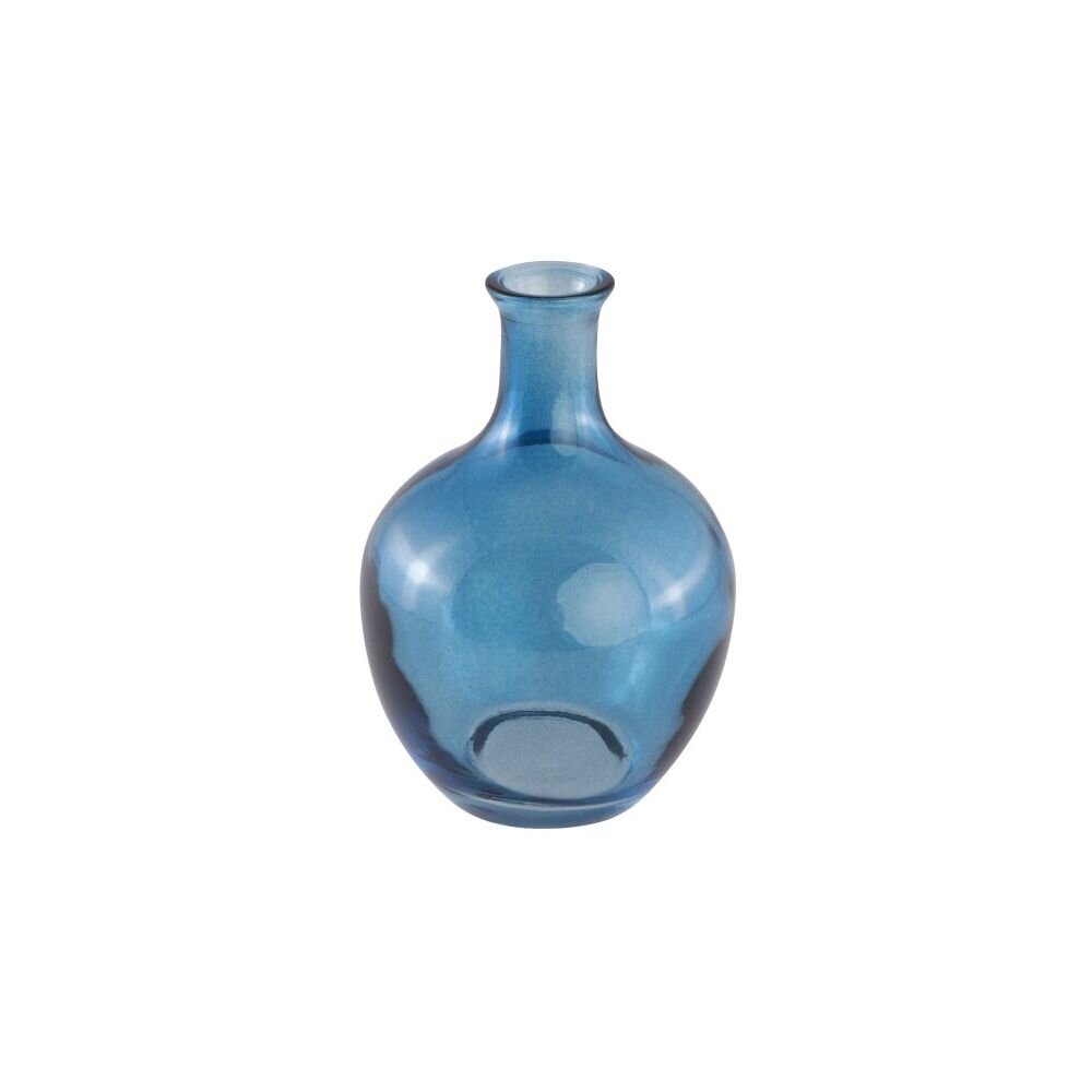 Mini Ballonvase blau 7,5 x 11 cm