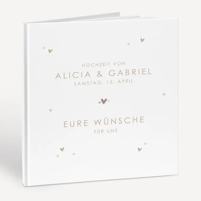 Gästebuch Hochzeit zum Ausfüllen...