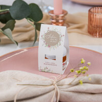 Geschenktäschchen mit Blütenhonig "Blooming Romance" Eine süße Kleinigkeit