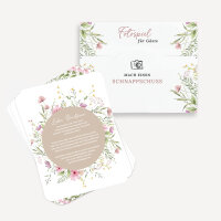 33 Fotoaufgaben Hochzeit "Blooming Romance"