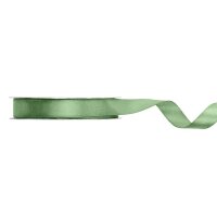 Satinband 12 mm x 25 m salbeigrün