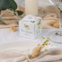 Personalisierbare Gastgeschenk Box "Lemon"
