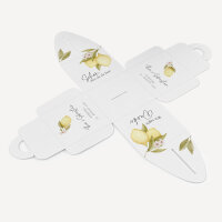 Personalisierbare Gastgeschenk Box "Lemon"