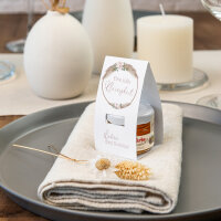 Geschenktäschchen mit Blütenhonig "Boho Pampas" Eine süße Kleinigkeit