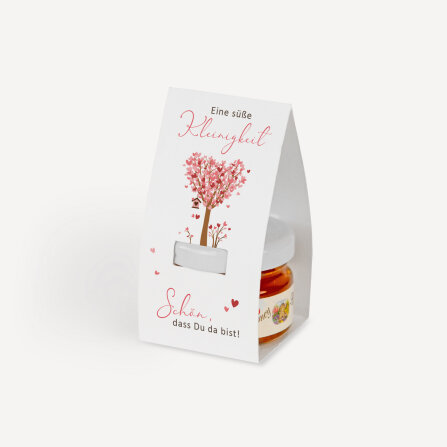 Geschenktäschchen mit Blütenhonig "Baum...