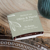 Banderole Mini Schokolade "Natural Olive"