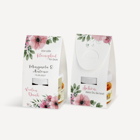 Geschenktäschchen mit Blütenhonig "Bohemian Summer" online selbst gestalten