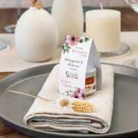 Geschenktäschchen mit Blütenhonig "Bohemian Summer" online selbst gestalten