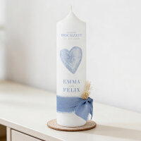 Hochzeitskerze Herz