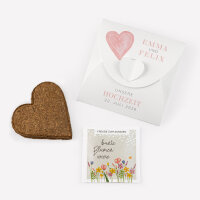 Gastgeschenk Anzuchtset Herz "Herz"