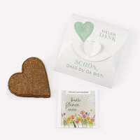 Gastgeschenk Anzuchtset Herz "Herz"