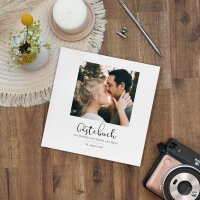 Personalisiertes Gästebuch Hochzeit zum Ausfüllen "Minimalistisch"