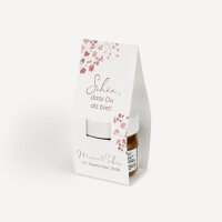 Geschenktäschchen mit Nutella "Trockenblumen Blush"