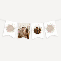 Fotogirlande Hochzeit "Blooming Romance"