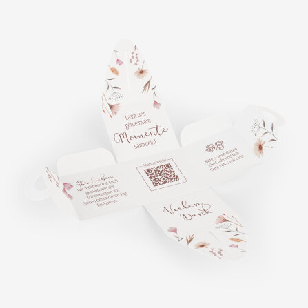 Gastgeschenk Anzuchtset Box "Wild Flowers"