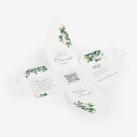 Gastgeschenk Anzuchtset Box "Eukalyptus Ranken"