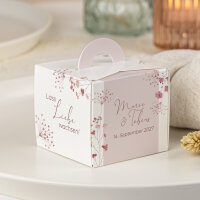 Gastgeschenk Anzuchtset Box "Trockenblumen Blush"