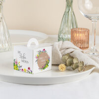 Gastgeschenk Anzuchtset Box "Wildblumen"