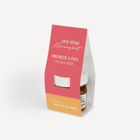 Geschenktäschchen mit Nutella "Color...