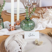 Tischkarte Hochzeit Aufsteller "Clarity"