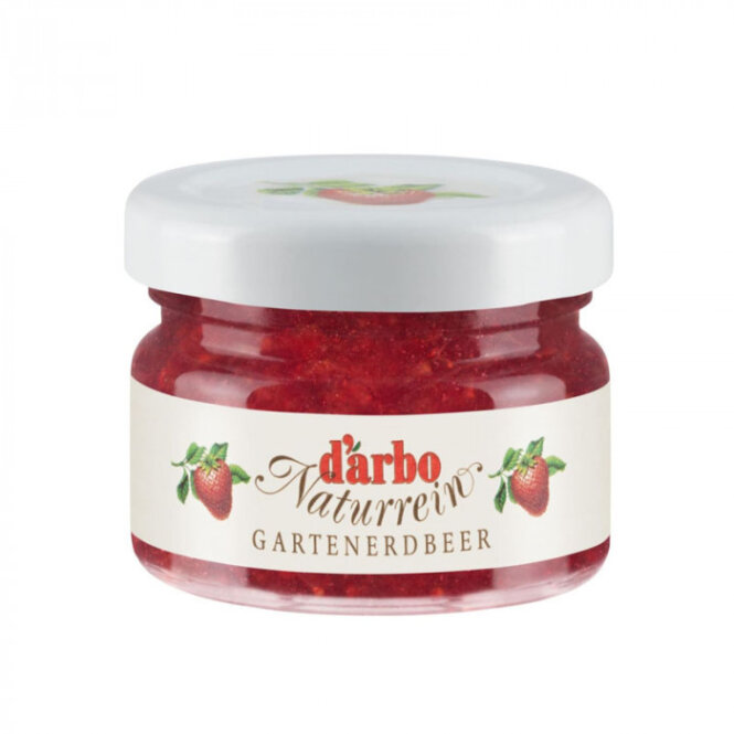 Darbo Mini Konfitüre Gartenerdbeere 28g