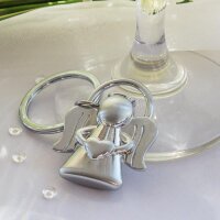 Schlüsselanhänger Schutzengel mit Herz