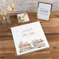 Gästebuch Hochzeit zum Ausfüllen "Gartenhochzeit"