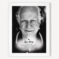 Trauerposter Hochzeit zum Gedenken an Verstorbene