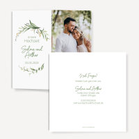 Hochzeitseinladung "Modern Greenery"