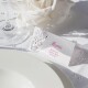 Klapptischkarte Hochzeit Liebesranken pink inkl. Namensdruck