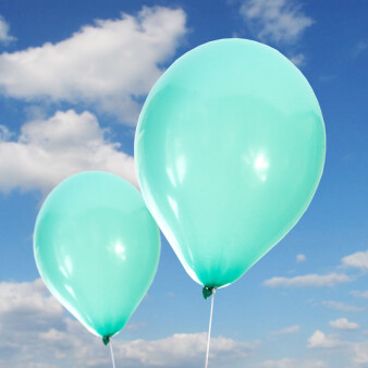 Luftballons Hochzeit 10 Stück mint