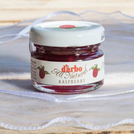 Gastgeschenk Mini Konfitüre Himbeere