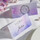 Tischkarte Hochzeit Water Colour inkl. Namensdruck